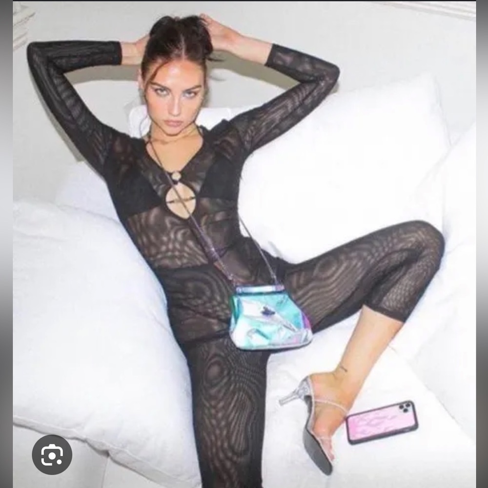 IAMGIA MESH JUMPSUIT
